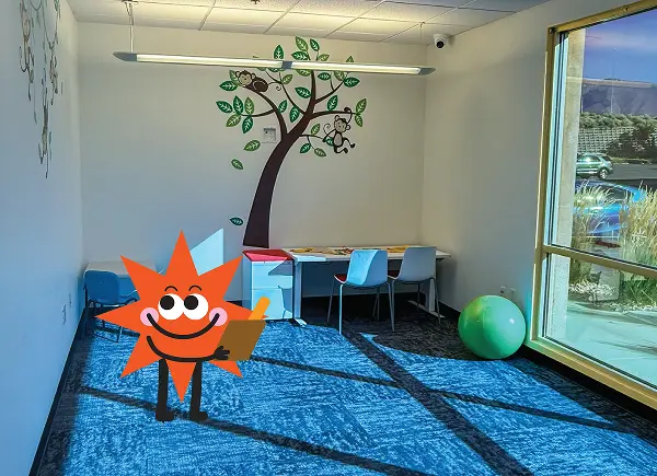 Individual therapy room at Autism Centers of Utah