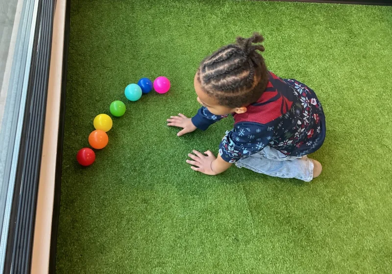 Turf room at Autism Centers of Utah